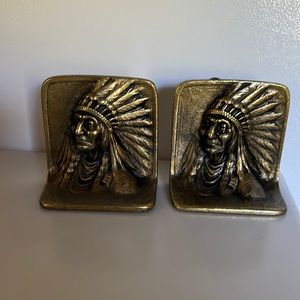 Vintage Native American bookends